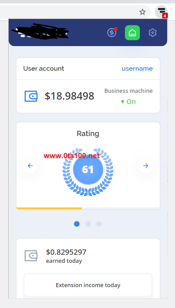 درآمد دلاری روزانه