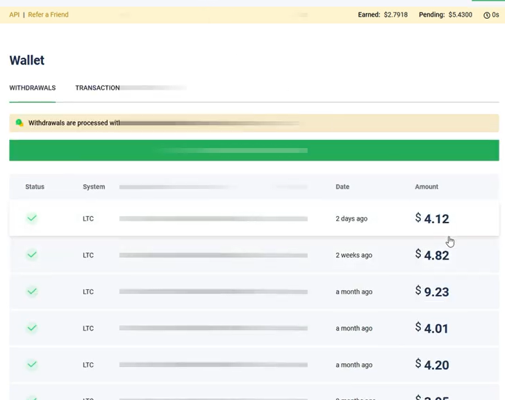 کسب درامد دلاری