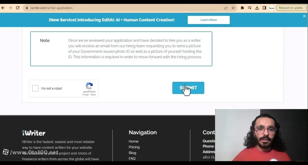 پولدار شدن در یک ساعت با سایت iWriter
