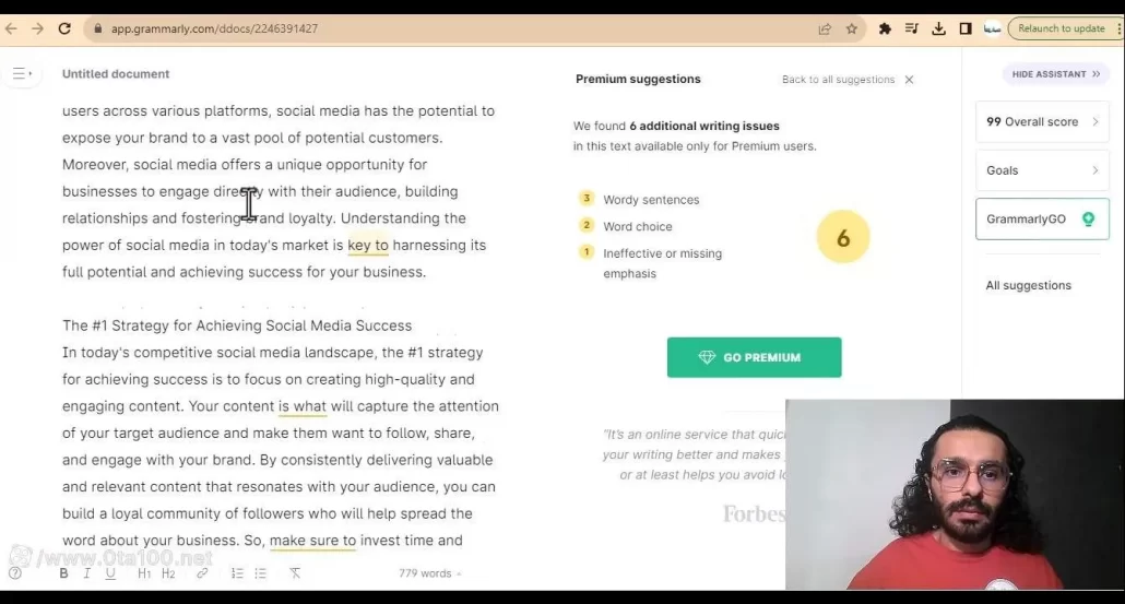 گرامرلی آنلاین