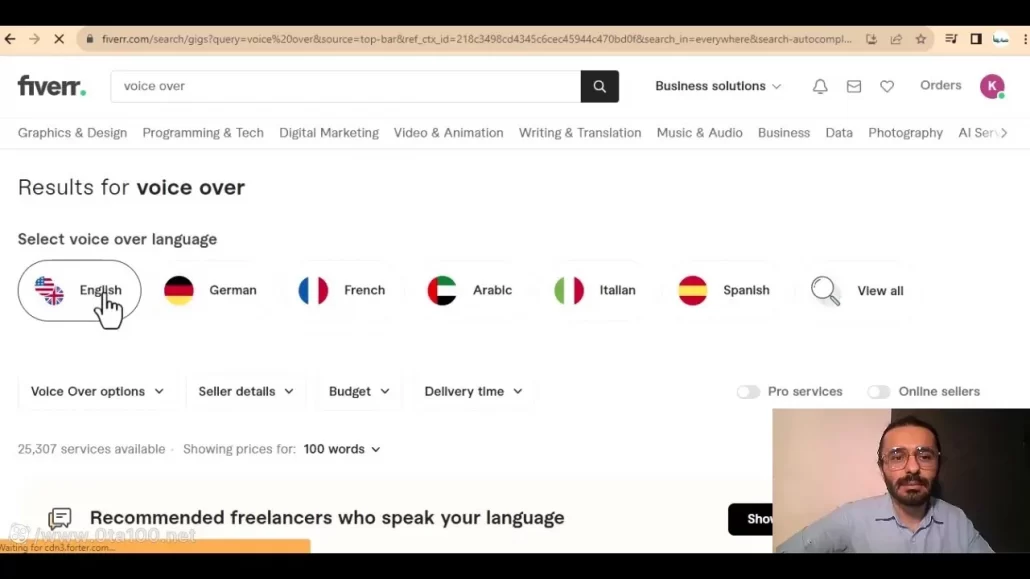 راه کسب درامد دلاری روزانه از سایت fiverr چیست