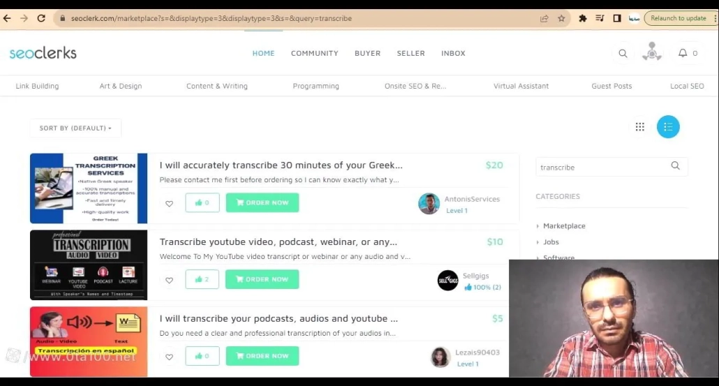 معرفی وب سایت سئو کلرک برای کسب درآمد سریع