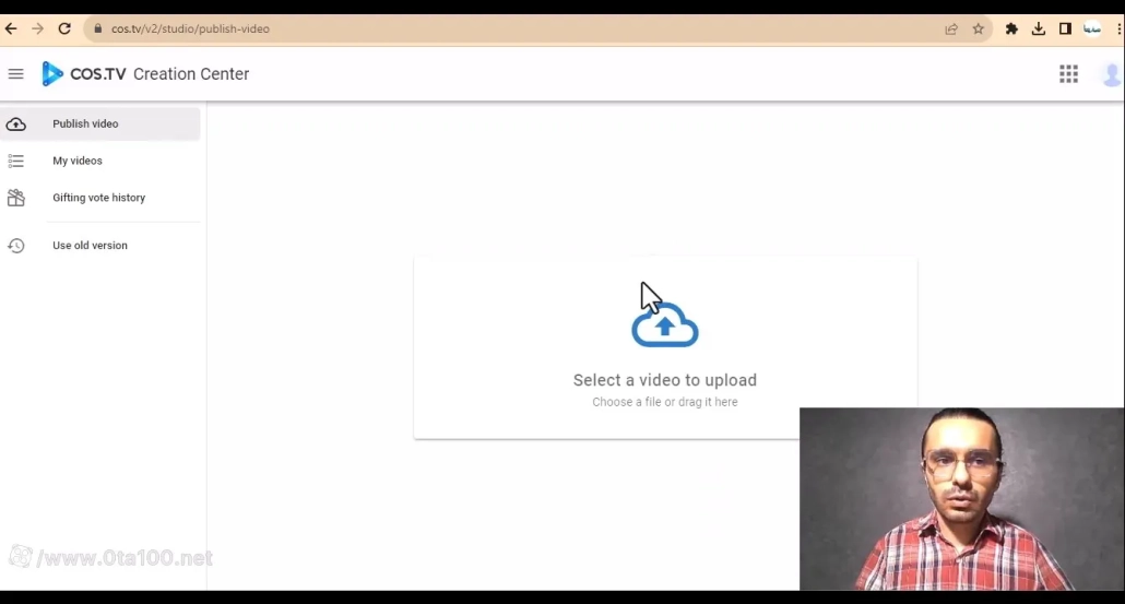 همه چیز درباره سایت cos.tv و نحوه آپلود فایل در cos.tv