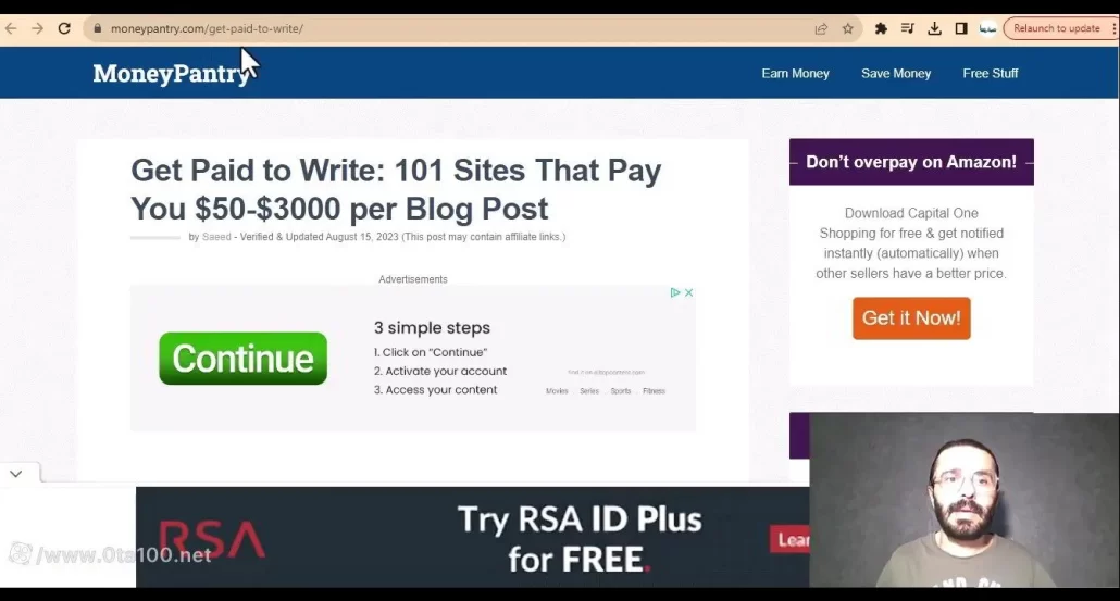 سایت moneypantry