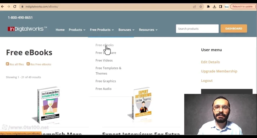 سایت indigitalworks یک دایرکتوری دیجیتال بزرگ محتوا است